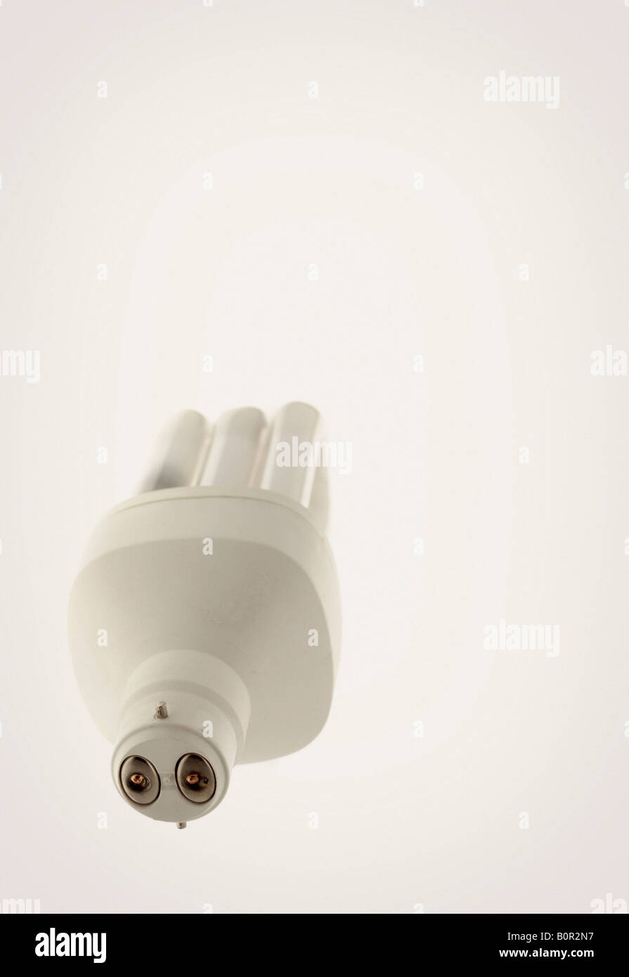 Energy Saving Light Bulbs Stock Photo