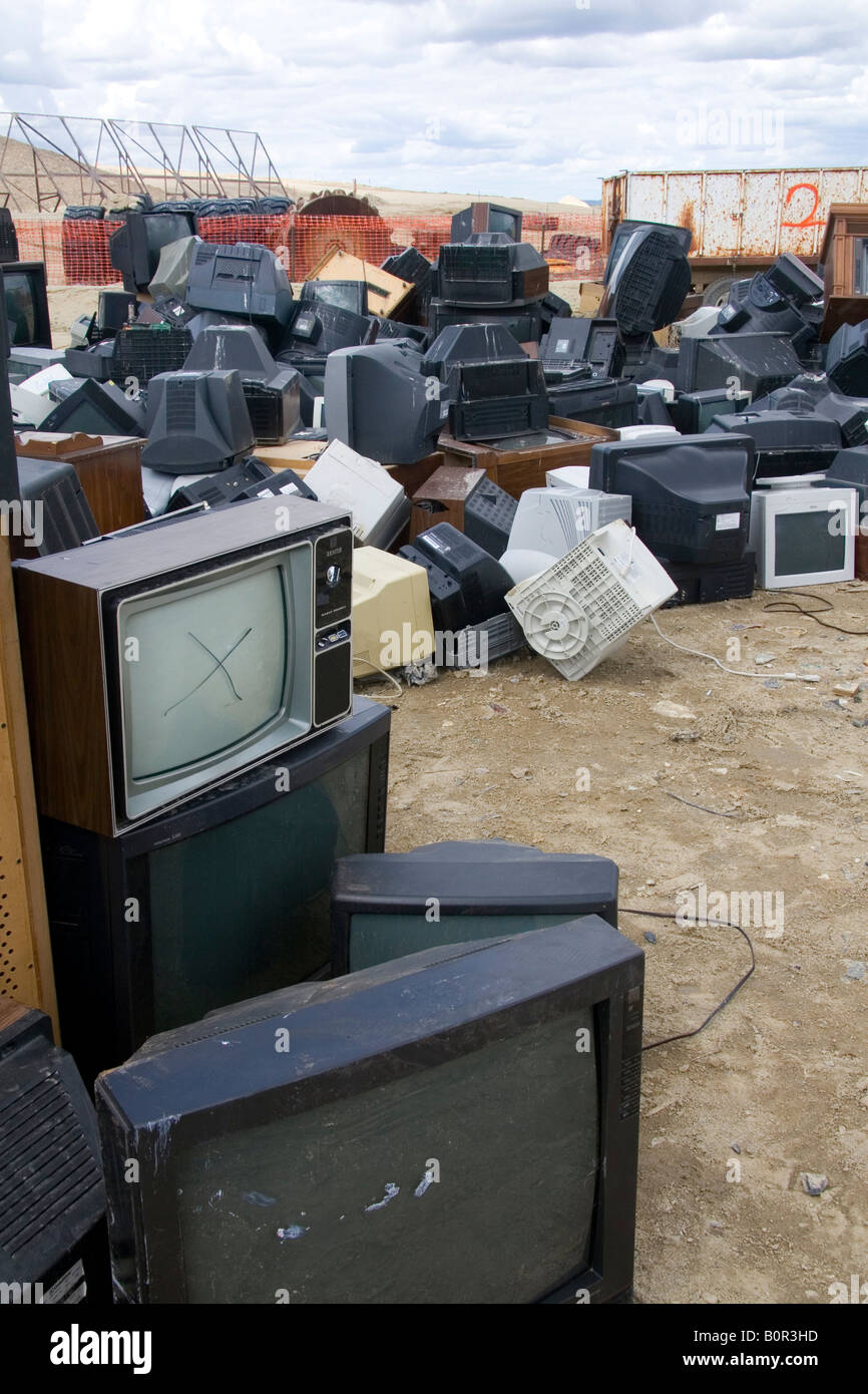 Television and computer monitor recycling at the Ada County Landfill in