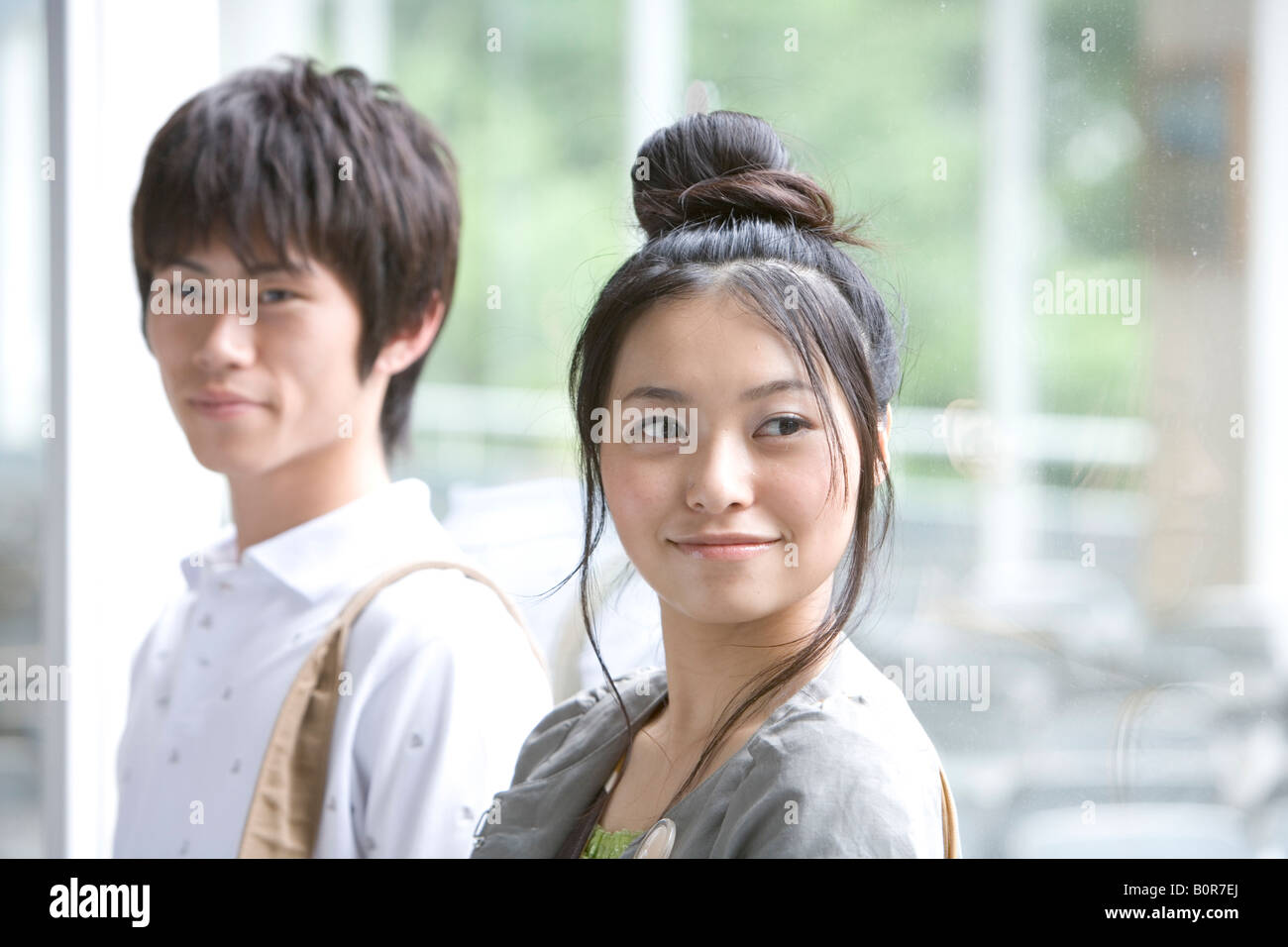 Teenage girl looking away Stock Photo - Alamy