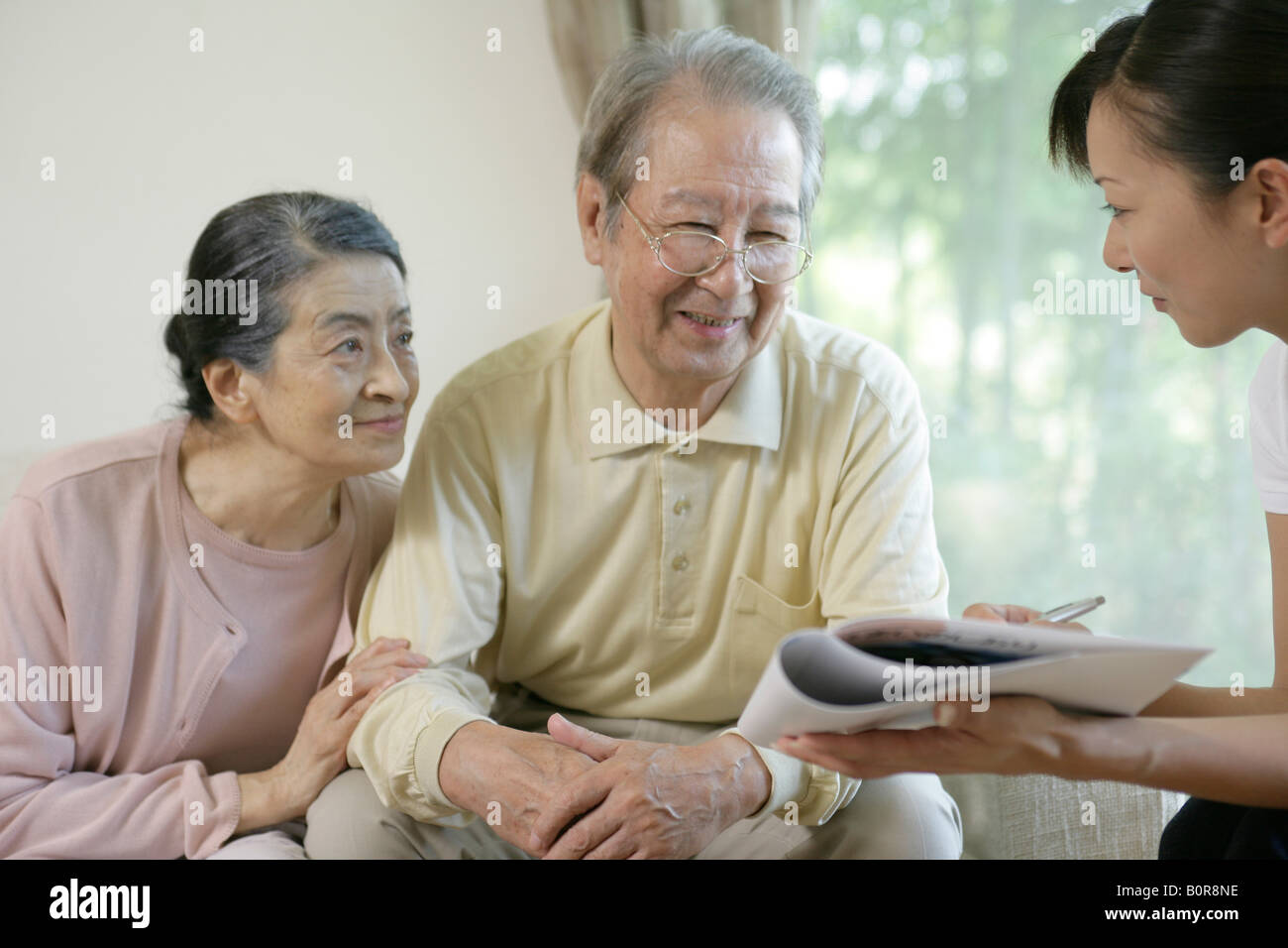 Nursing home worker hires stock photography and images Alamy