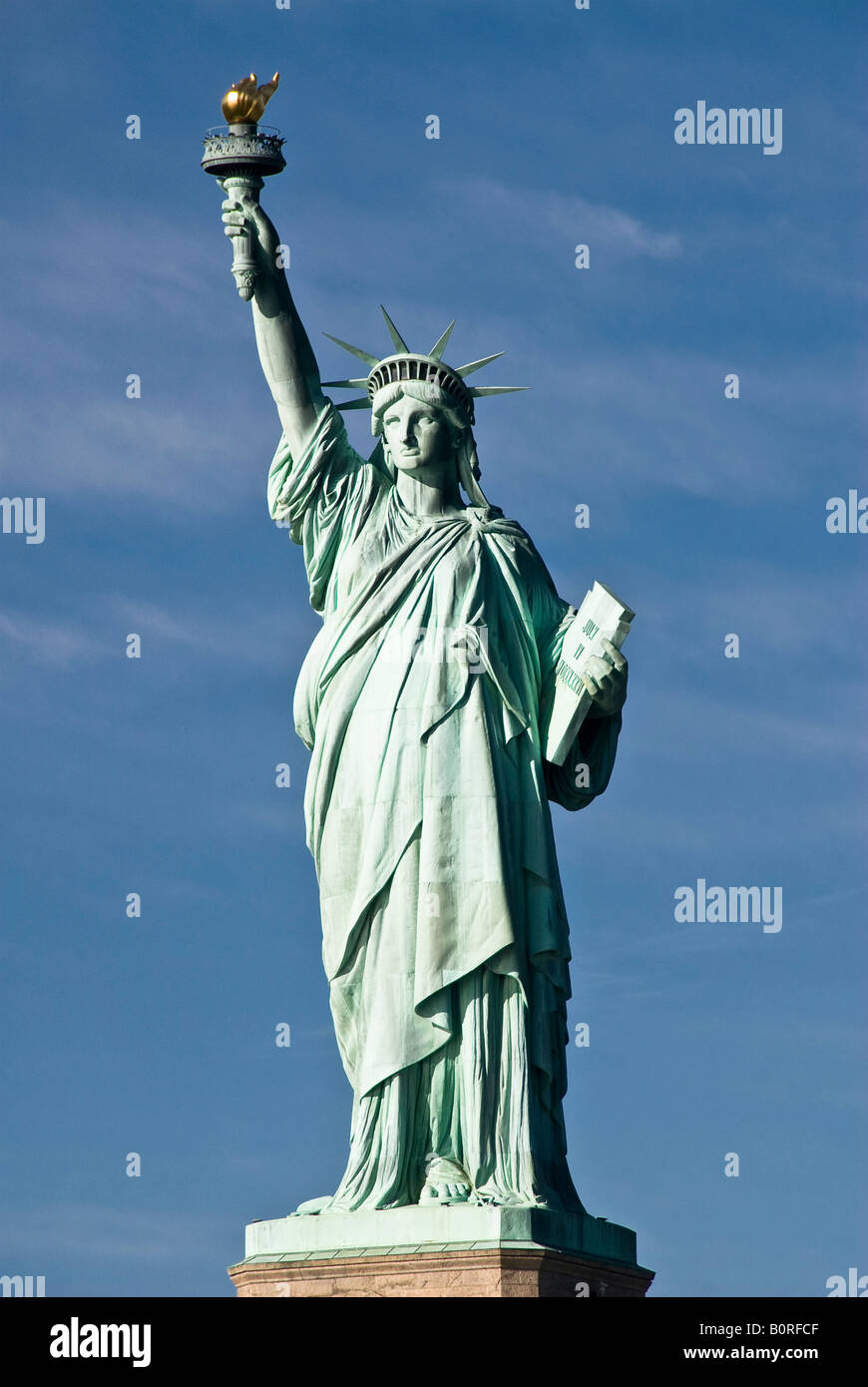 The Liberty Statue in New York Stock Photo Alamy