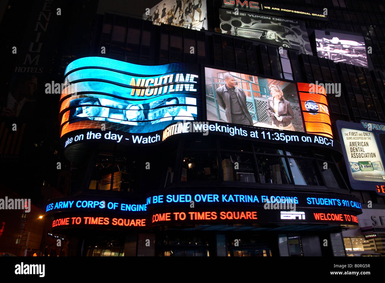Billboards at Times Square, New York City Stock Photo Alamy