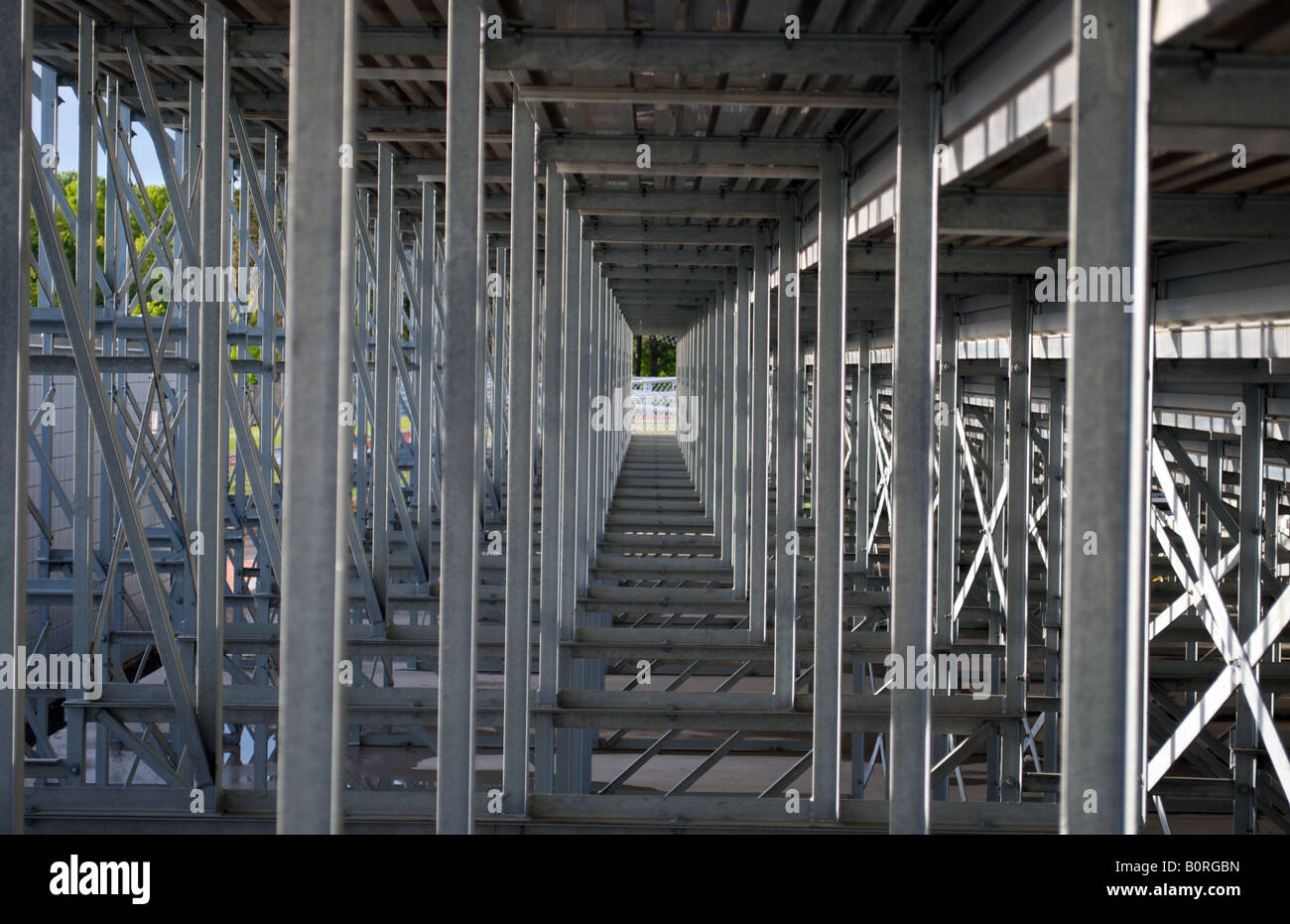under the bleacher Stock Photo Alamy