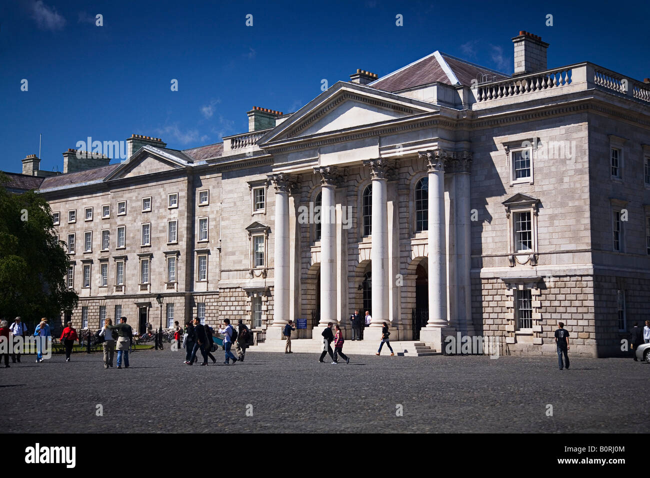 Trinity College Chapel Dublin Ireland Stock Photo