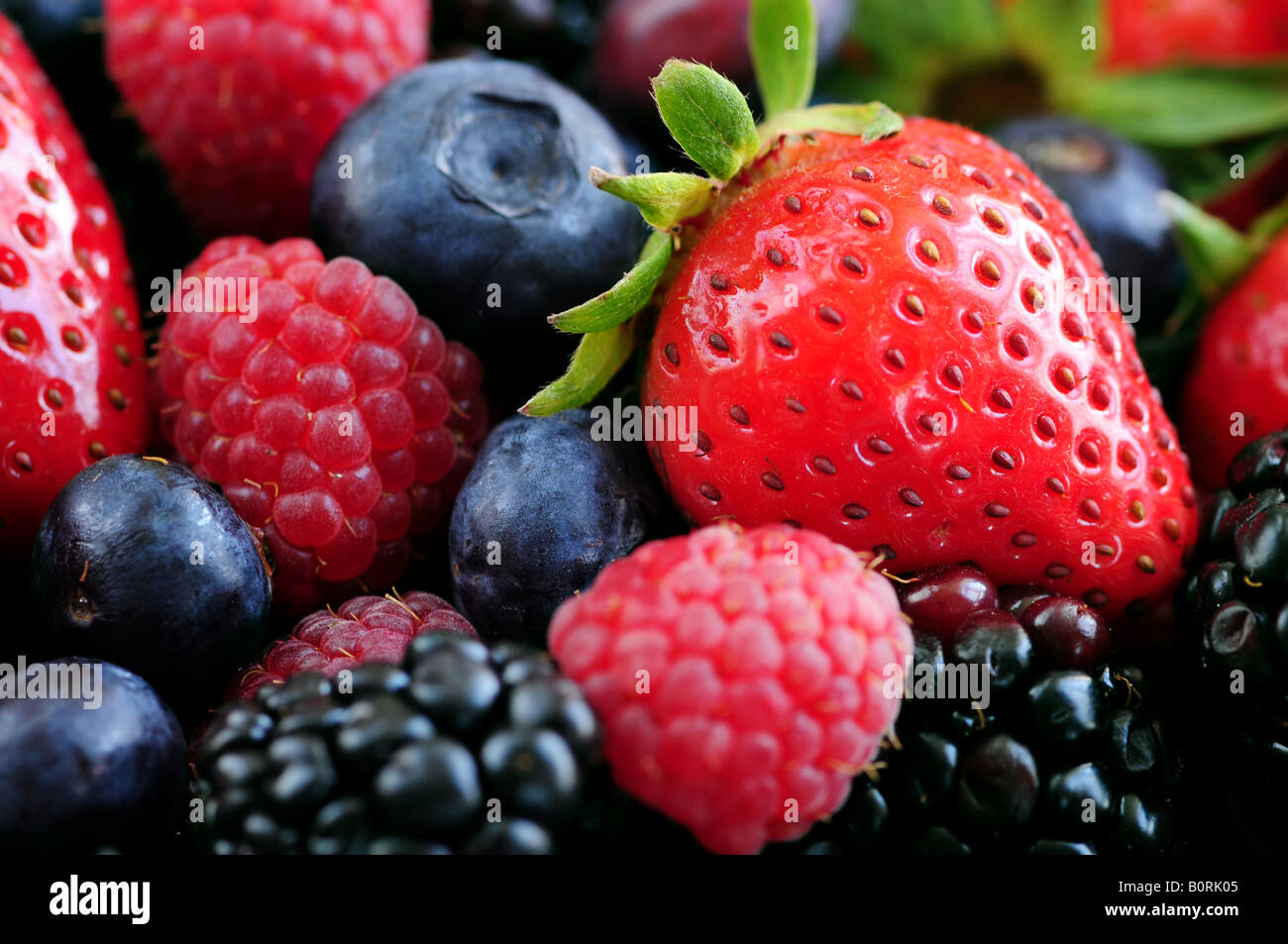 Fresh natural fruit berries hi-res stock photography and images - Alamy
