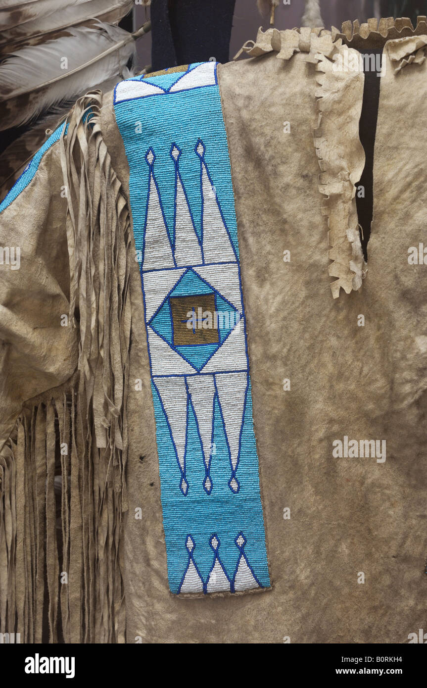 Native American Clothing Stock Photo