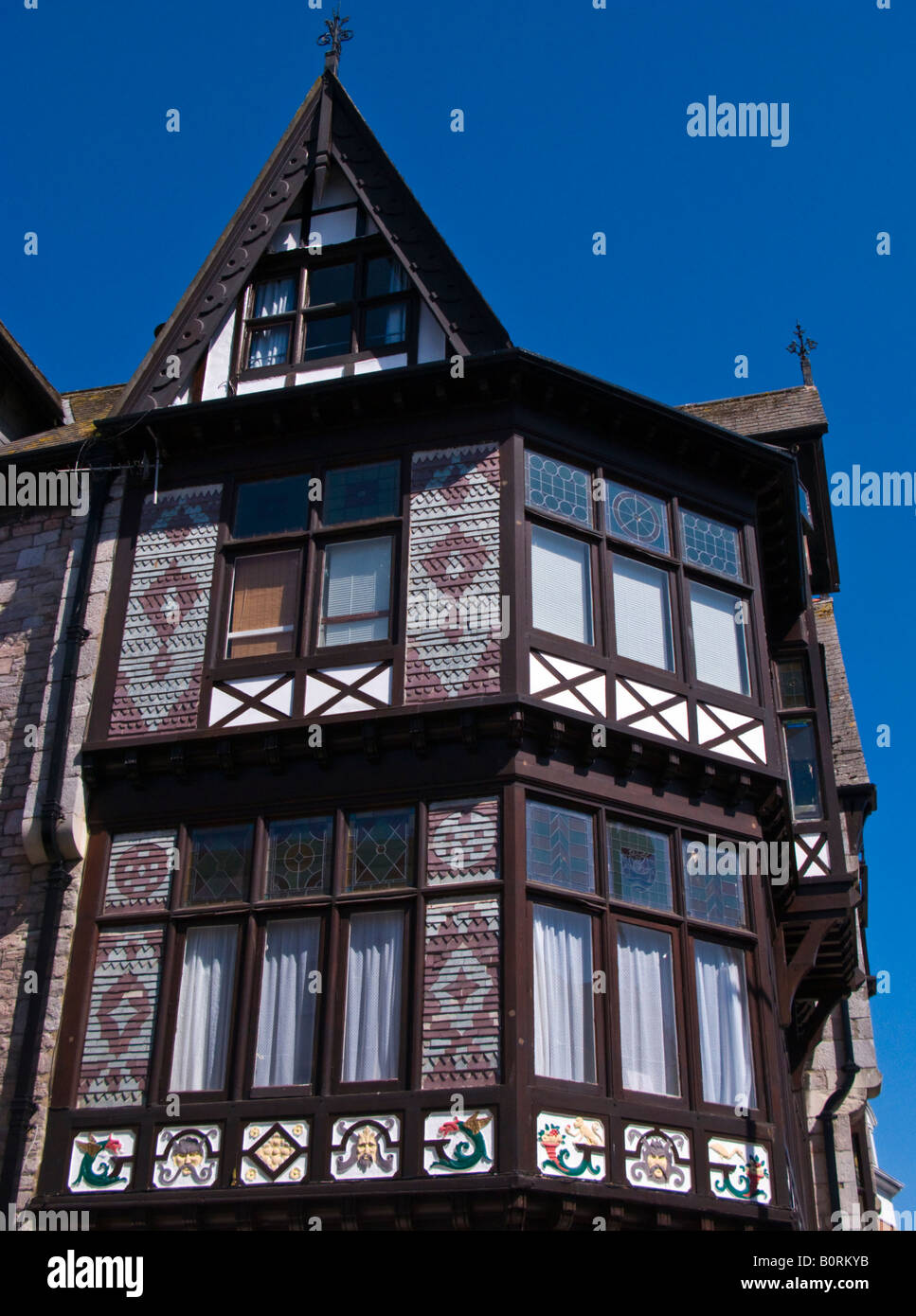 Historic buildings at Dartmouth Devon Stock Photo Alamy