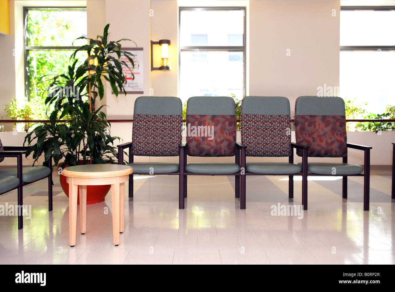 Chairs waiting room hospital doctors hires stock photography and