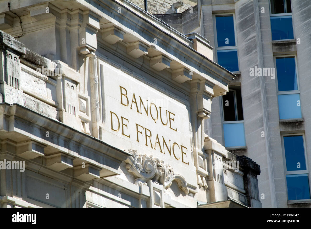 Banque De France French Bank Banking National Stock Photo