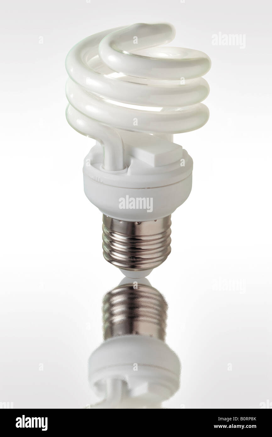old fashioned energy saving light bulbs Stock Photo - Alamy