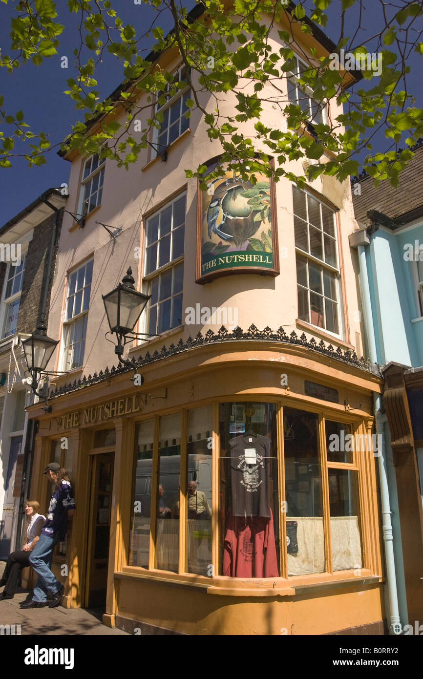 The Nutshell Pub in The Traverse, Bury St. Edmunds, Suffolk, the