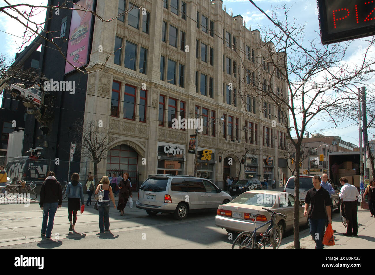City TV 299 Queen Street West, Toronto, Ontario at the corner of Stock Photo 17735735 Alamy