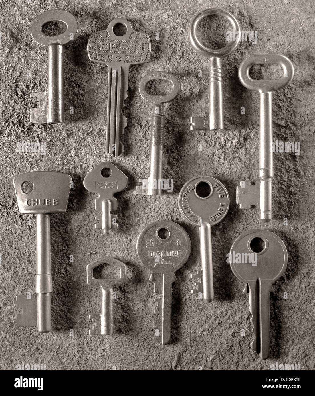 group of keys Stock Photo Alamy