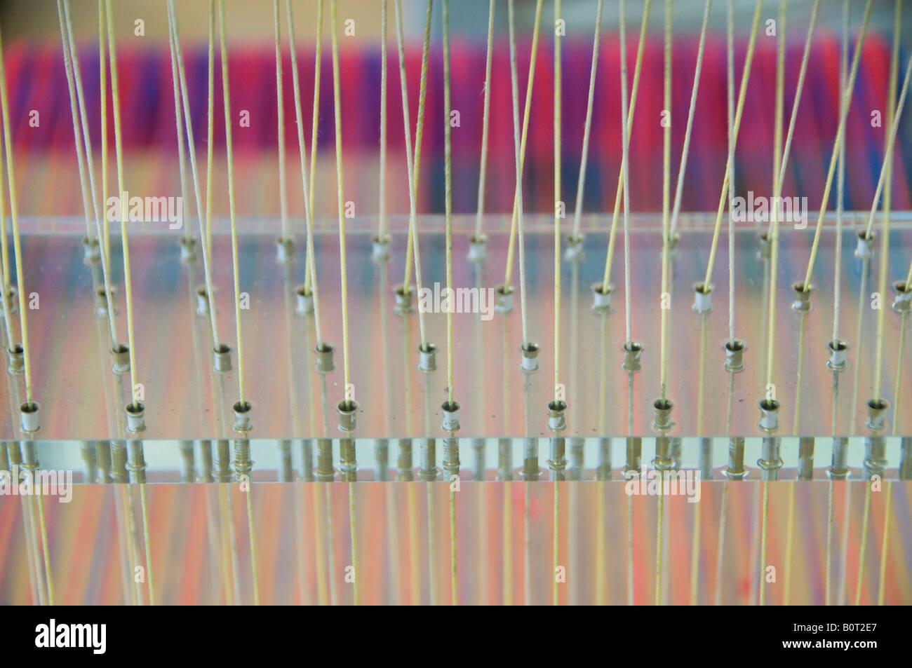 Textile loom industry tapestry hires stock photography and images Alamy
