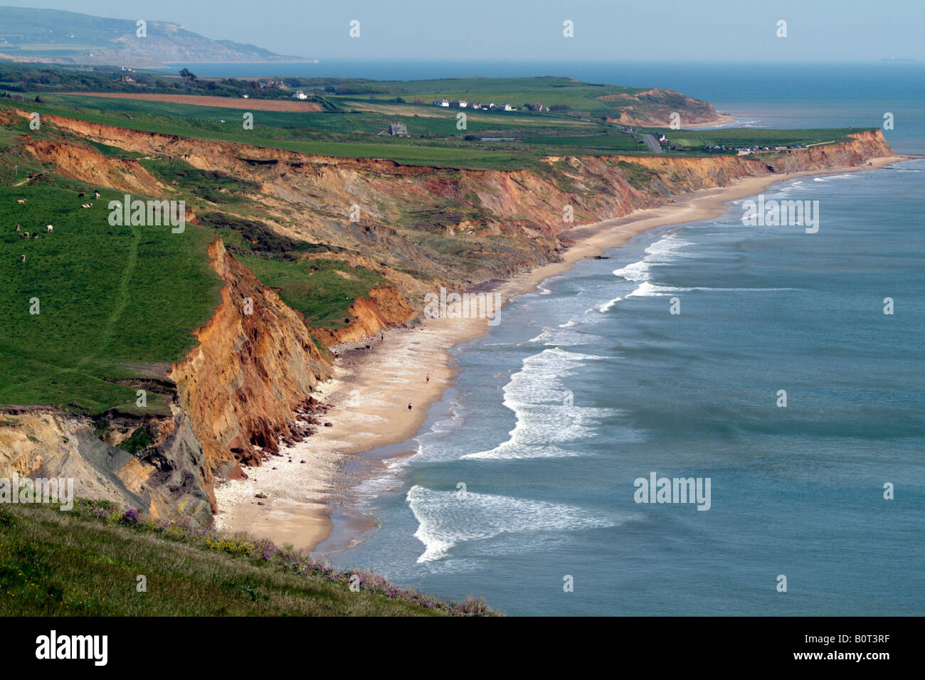 Coastal Erosion Compton Bay Isle of Wight England UK Stock Photo Alamy