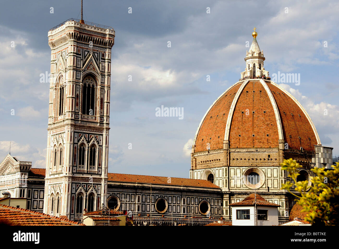 Giotto's Campanile.Duomo,Florence,Italy Stock Photo