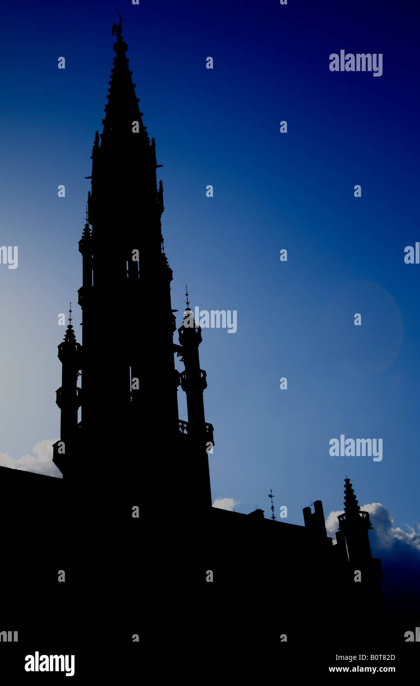 Tower silhouette hi-res stock photography and images - Alamy