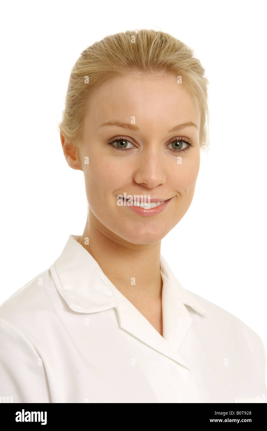 Nurse isolated woman not doctor hi-res stock photography and images - Alamy