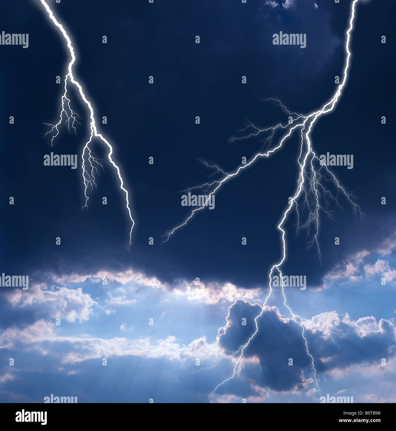 Double lightning bolts hires stock photography and images Alamy