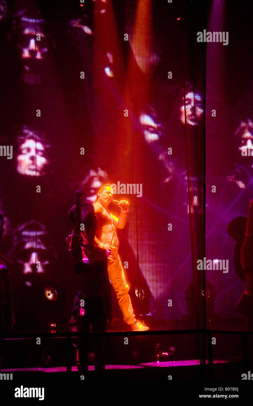 Queen tribute band at Coco Bongo Cancun and Playa del Carmen