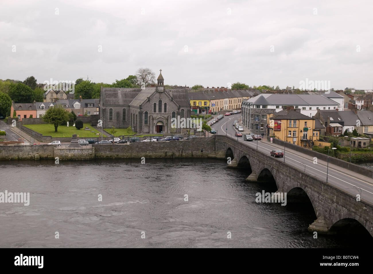 Bridge over a river in Limerick Ireland Stock Photo Alamy