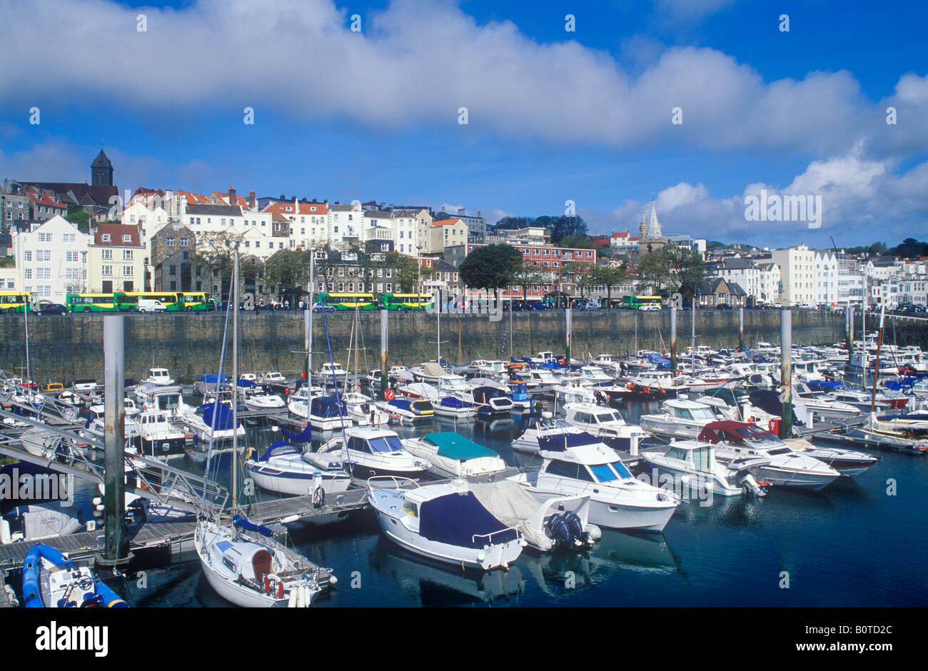 Albert Marina, St. Peter Port, Guernsey Island Stock Photo Alamy