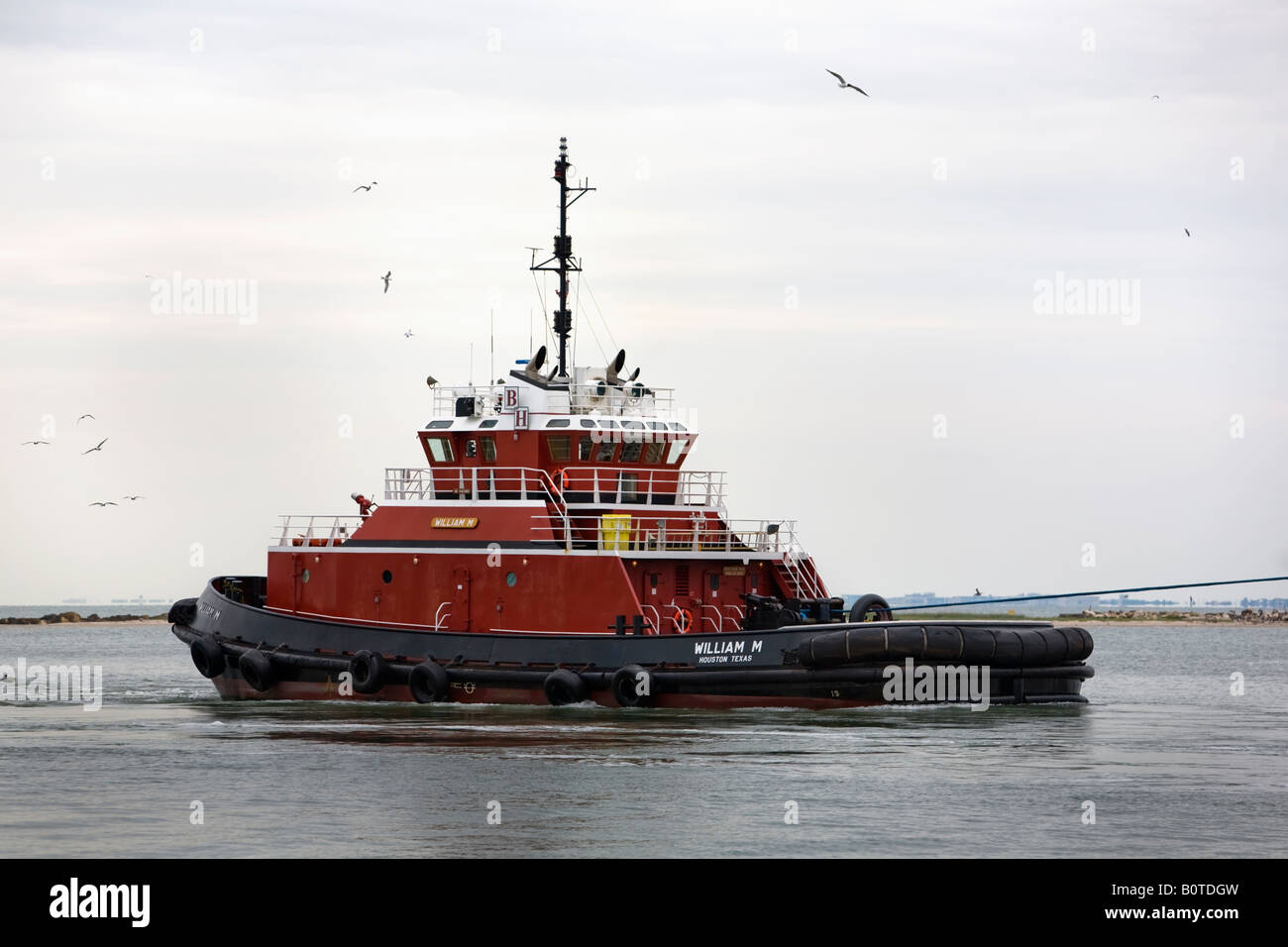 Tug boat Corpus Christi Texas Stock Photo Alamy