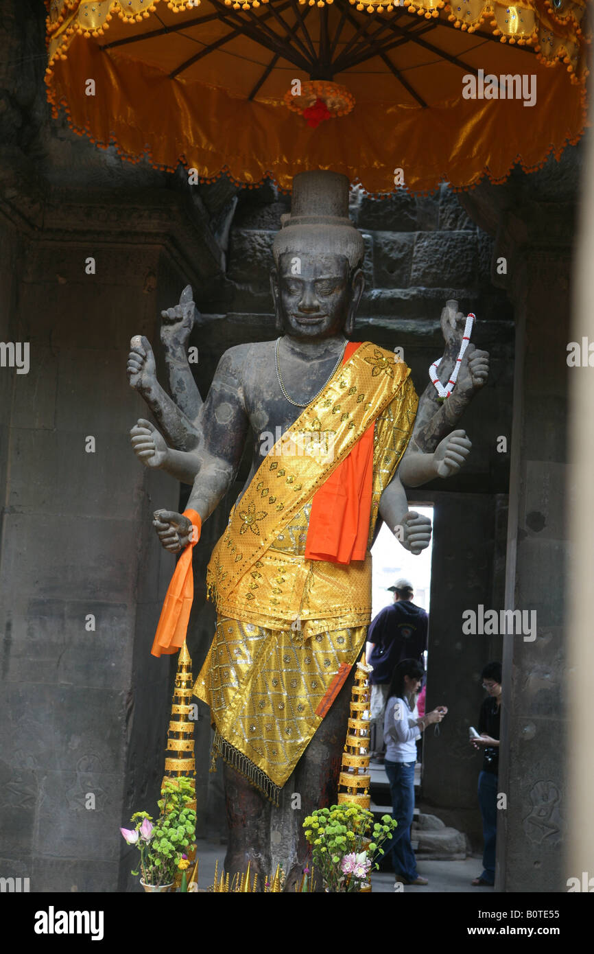 Statue of Vishnu Hindu supreme god creator and source of all