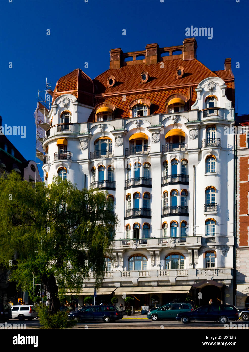 Hotel Diplomat in Stockholm, Sweden Stock Photo