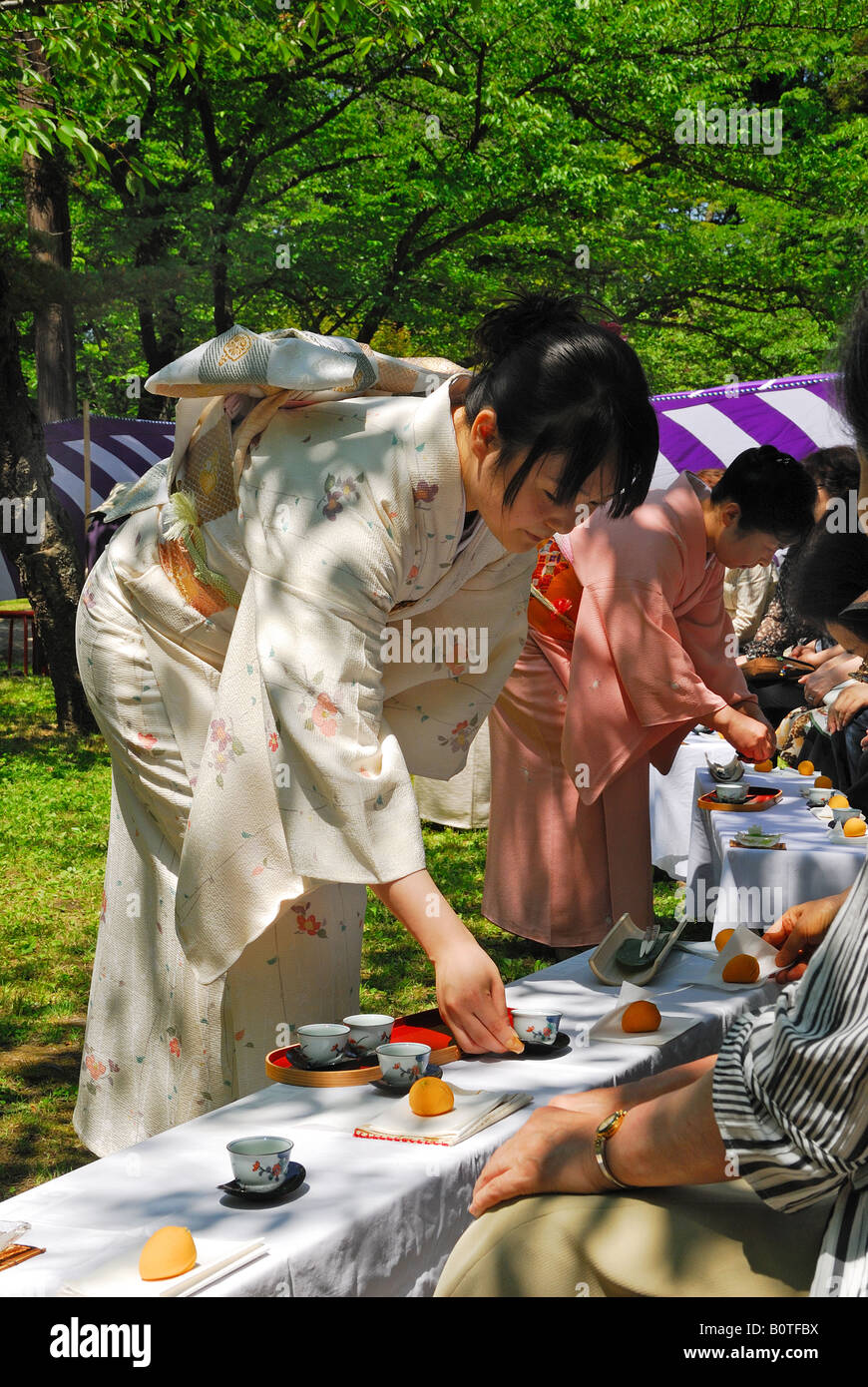 Tea ceremony in Japan Stock Photo - Alamy