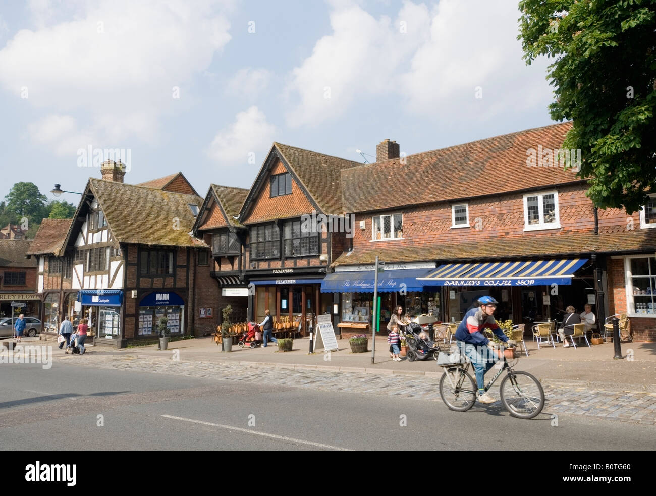 Haslemere High Street Surrey UK Stock Photo Alamy