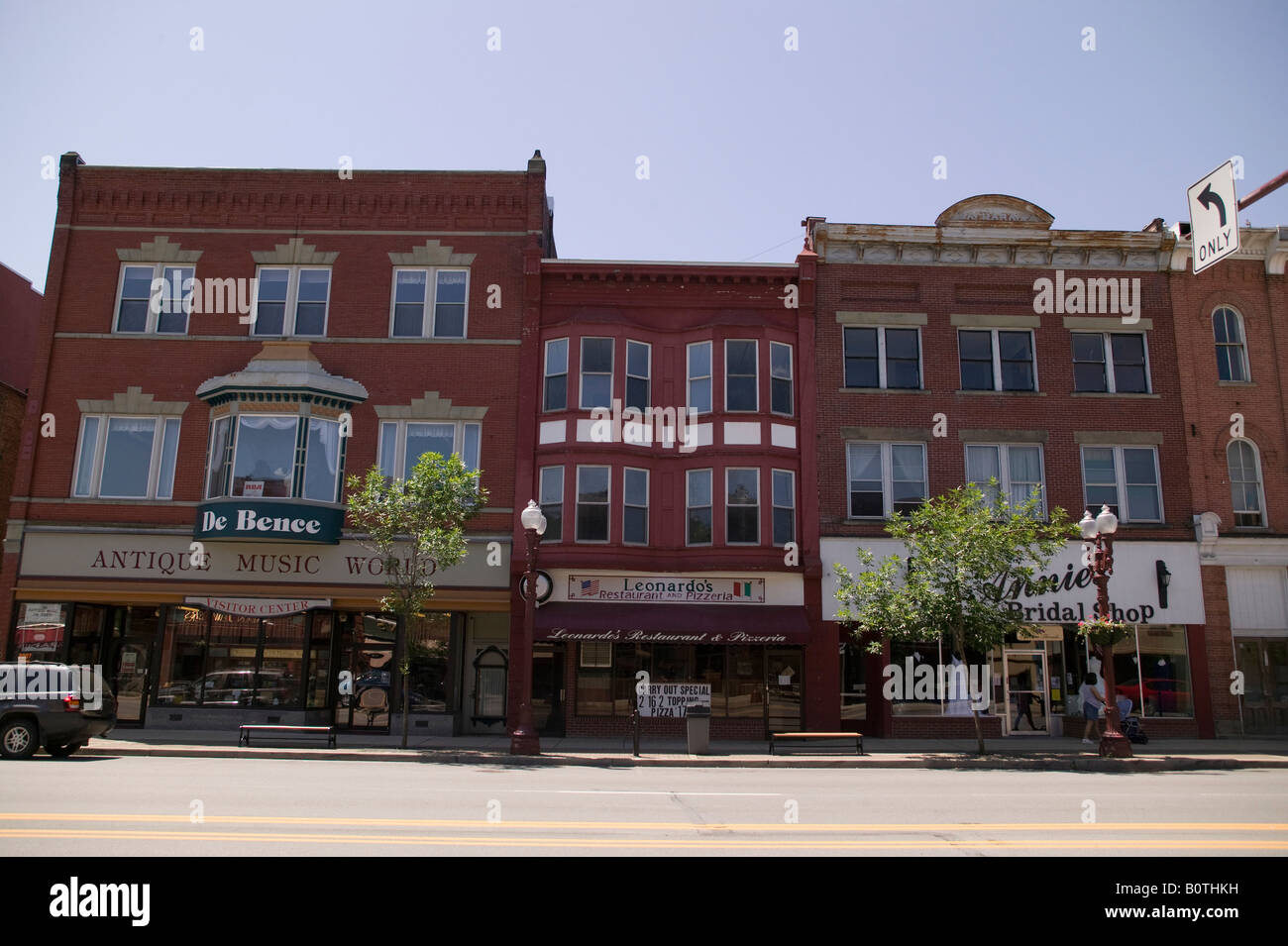 Downtown Franklin Pennsylvania Stock Photo Alamy