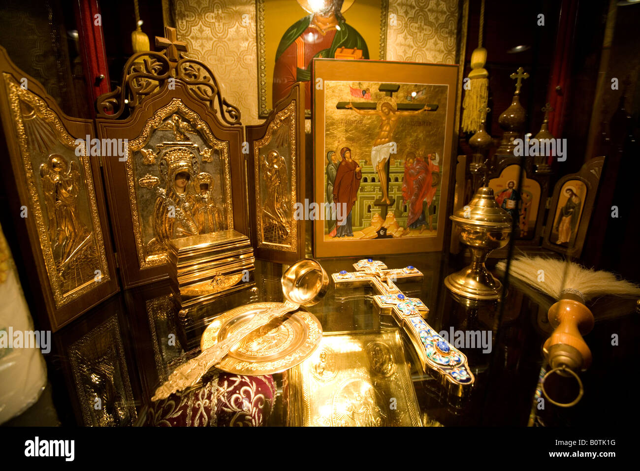 Saint nicholas church painting hi-res stock photography and images - Alamy