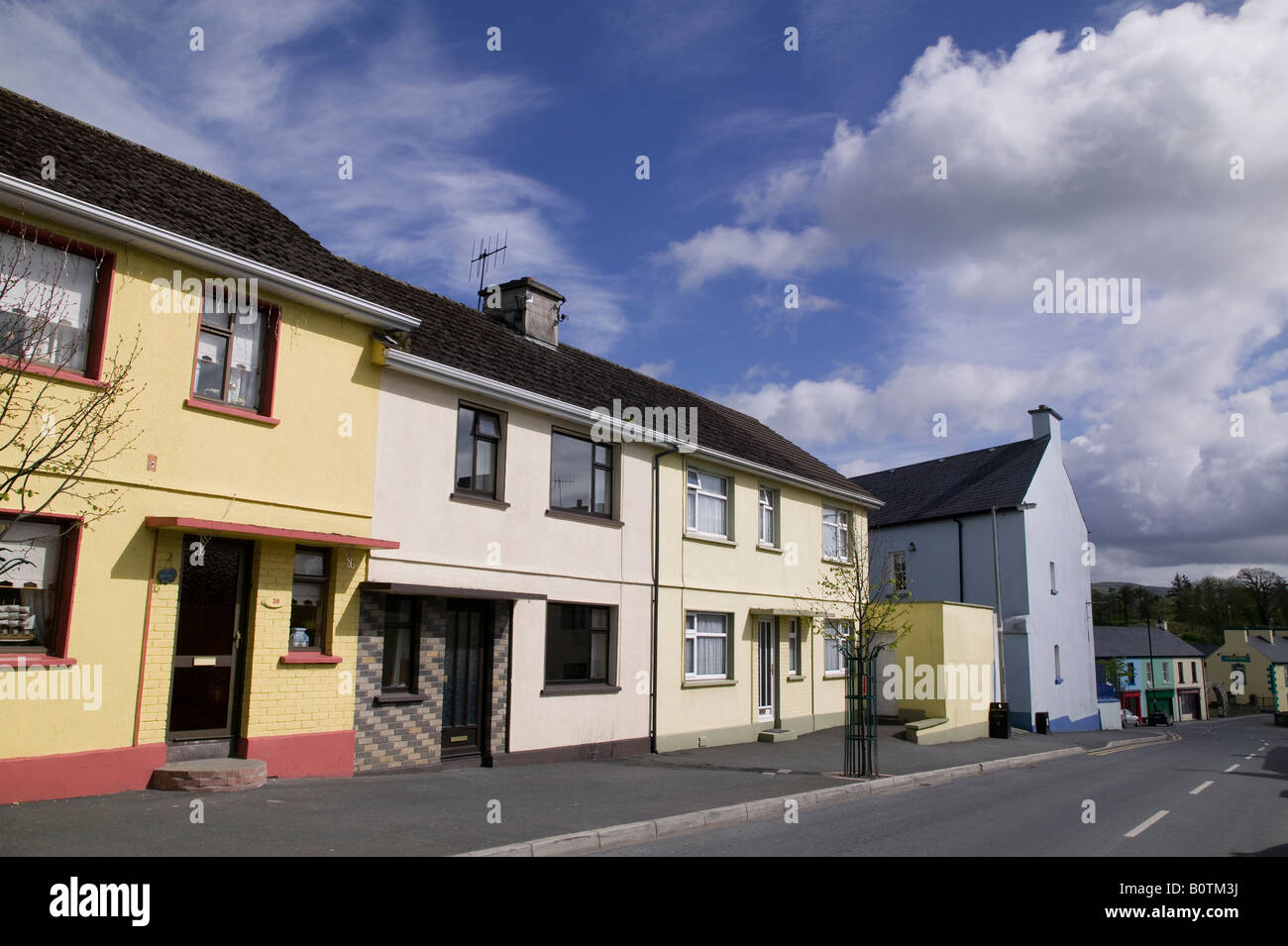 Houses in Ireland Stock Photo Alamy