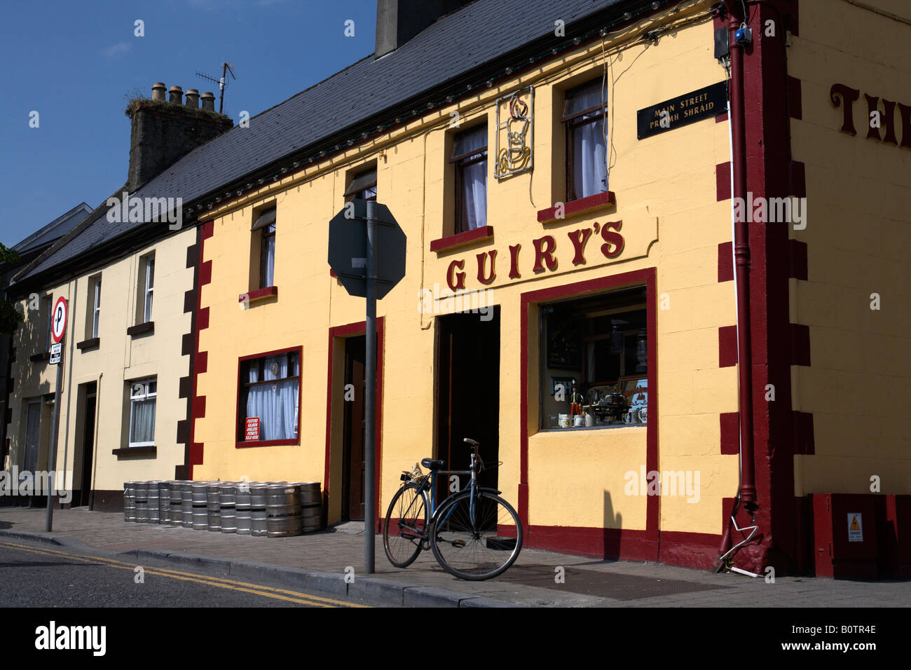 guirys irish pub in foxford a traditional small irish town in county