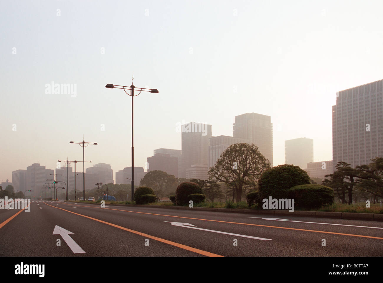 Cityscape, Tokyo, Japan Stock Photo