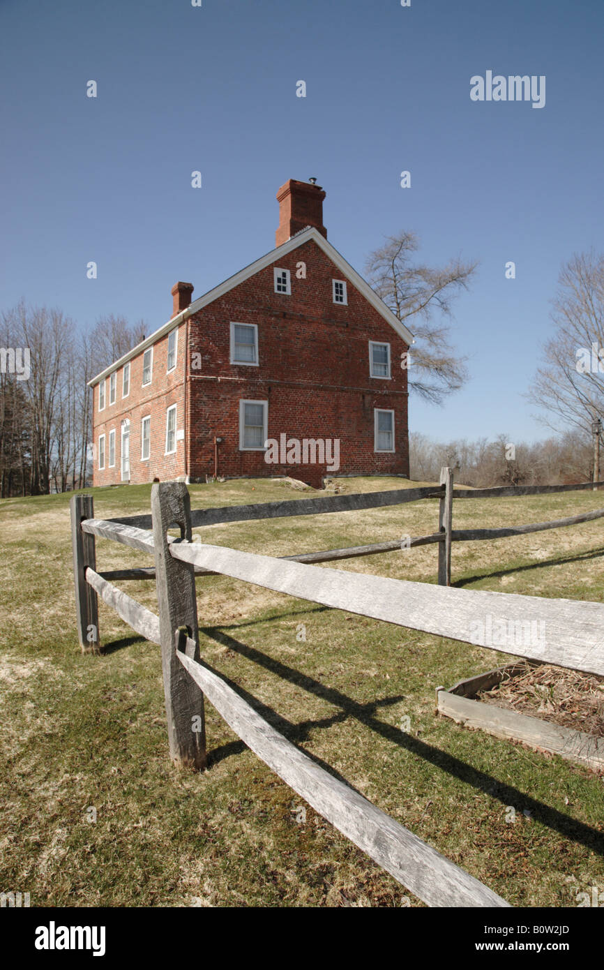 Weeks Brick House located in Greenland New Hampshire USA which is part