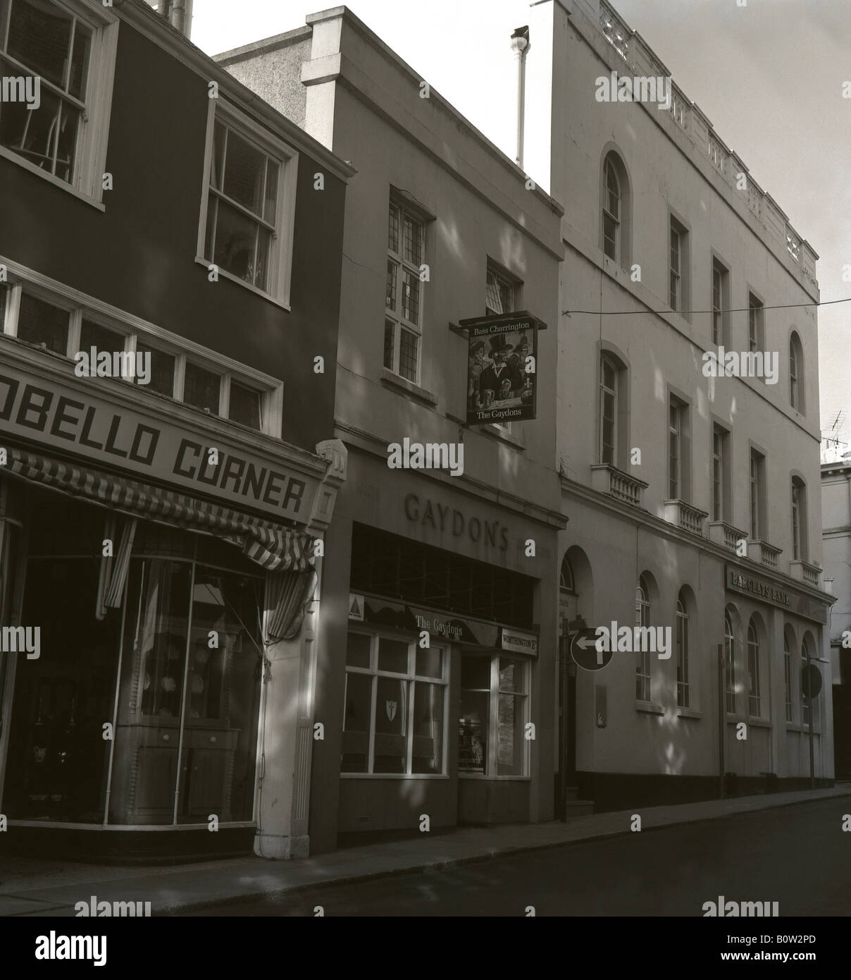 gaydons public house in 1975 barnstaple devon number 0169 Stock Photo