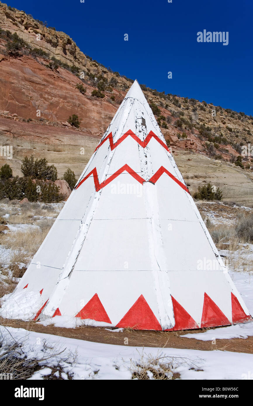 Yellow Horse Trading Post Lupton Route 66 Arizona USA Stock Photo Alamy