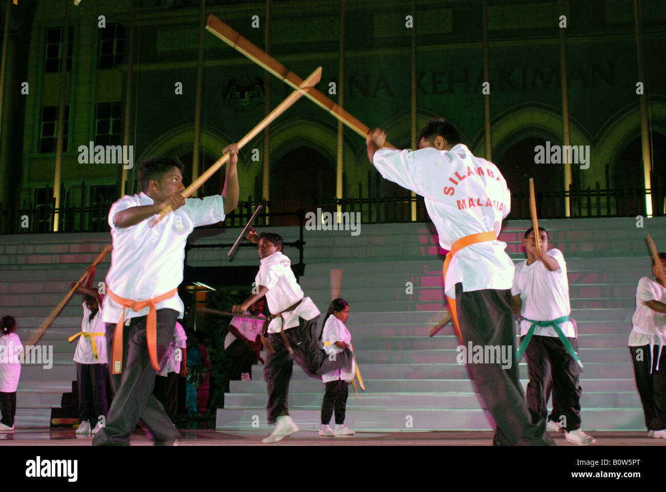 Stick Fighting (Silambam) Action Editorial Photography - Image of conflict,  malaysia: 9563227