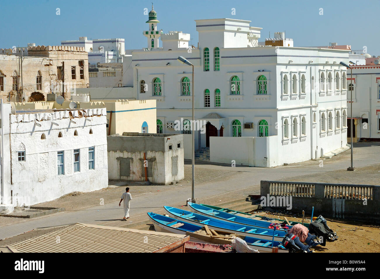 City centre of Sur, Oman, Middle East Stock Photo