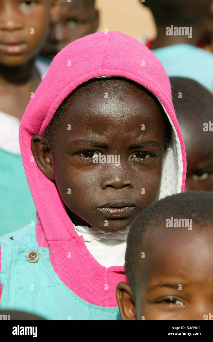 Boy, portrait, Garoua, Cameroon, Africa Stock Photo