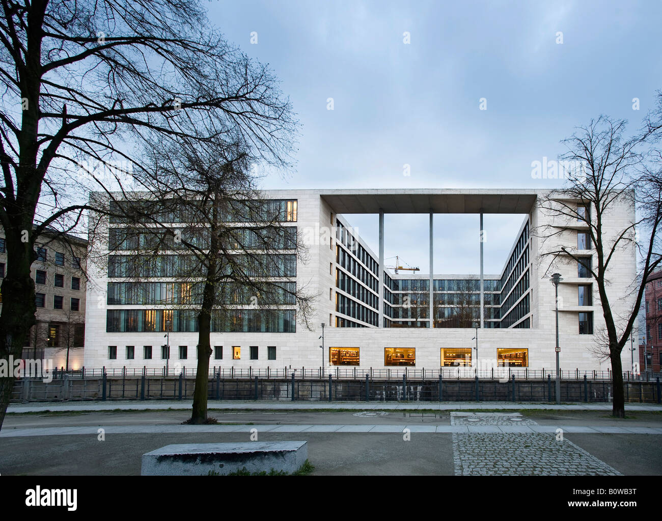 Auswaertiges Amt, German Foreign Office, Ministry of Foreign Affairs, Berlin, Germany Stock Photo