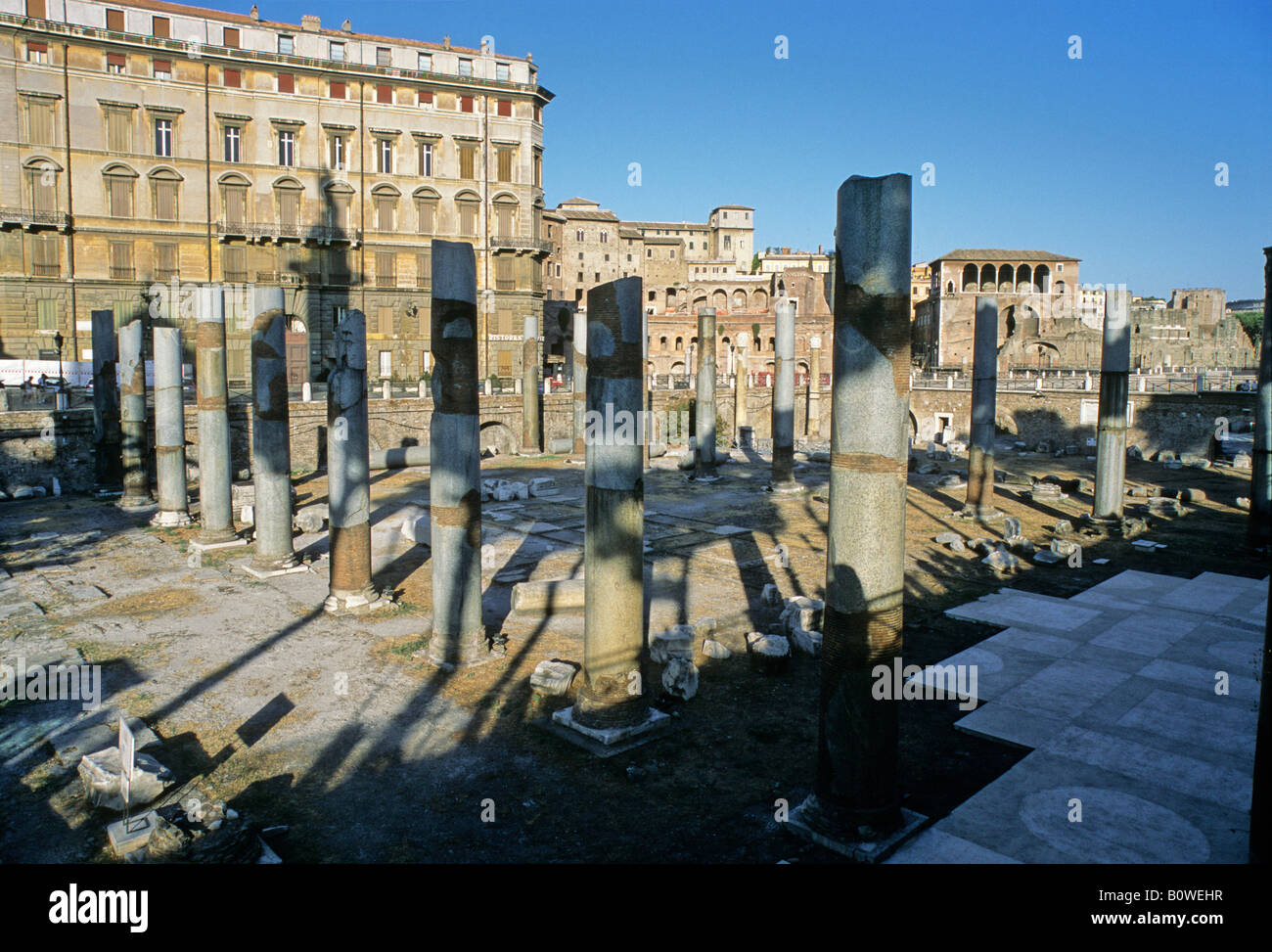 Trajan's Forum, Rome, Latium, Italy Stock Photo