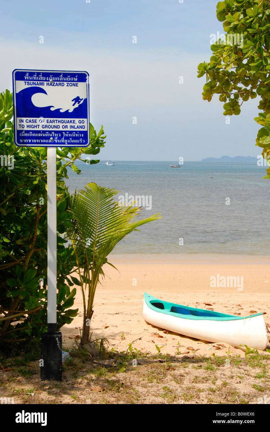 Tsunami risk koh samui