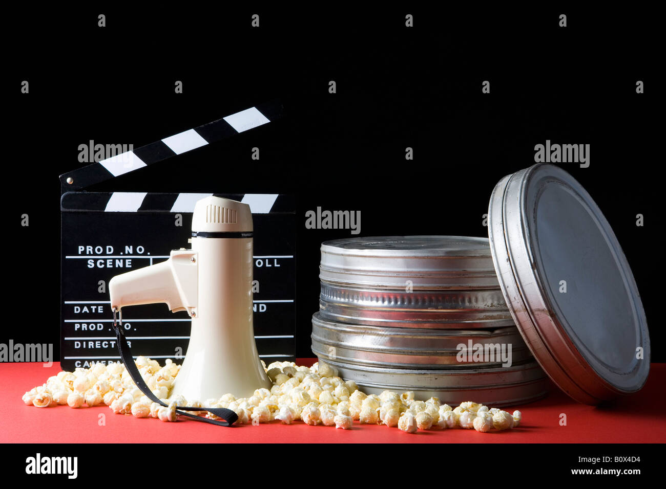 Film industry still life Stock Photo