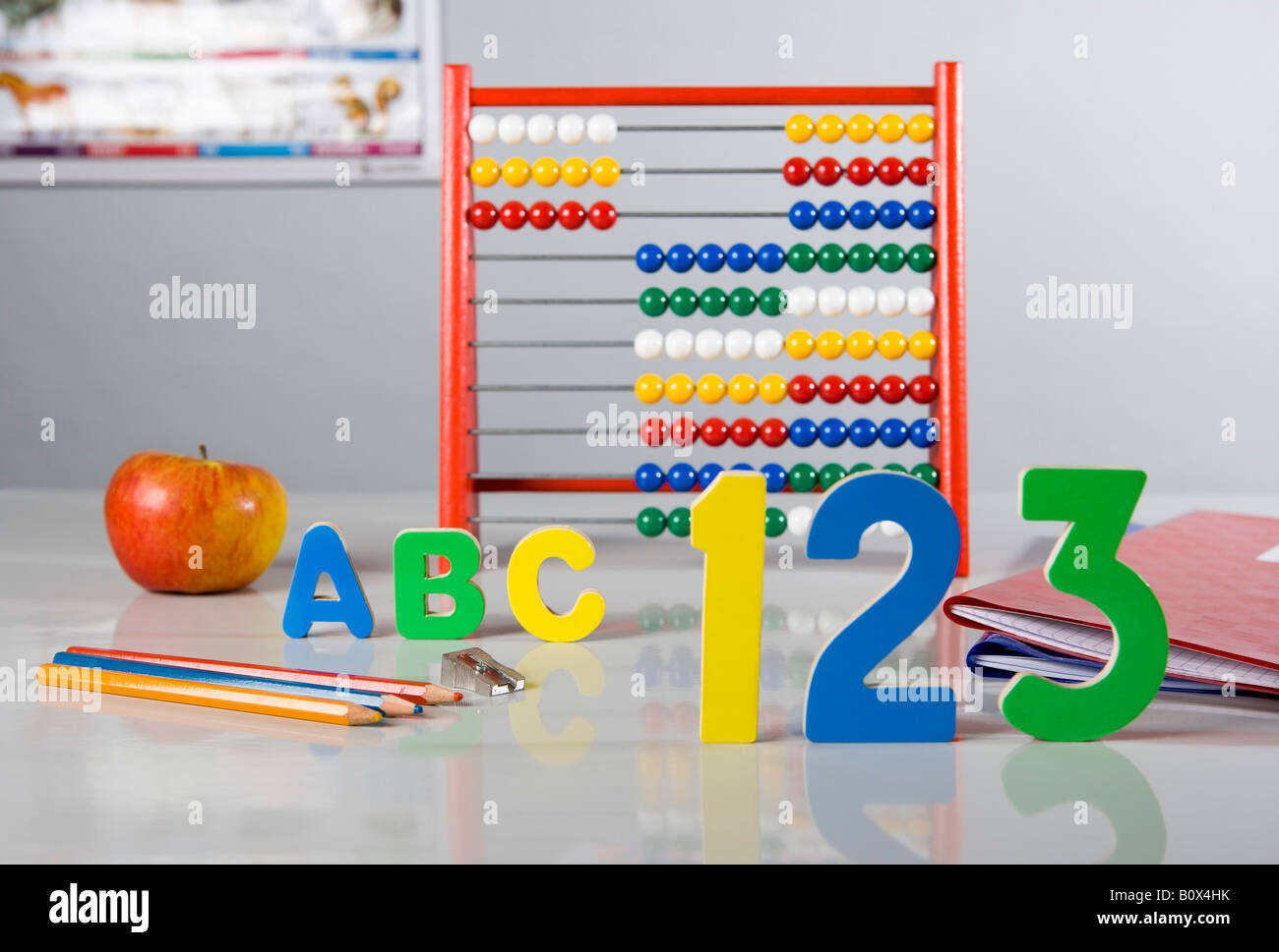 Primary school classroom equipment hires stock photography and images