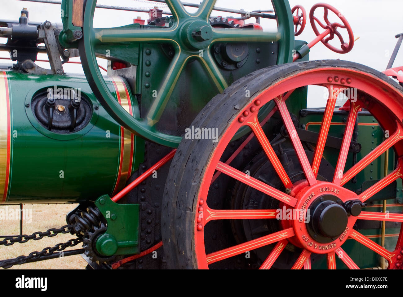 Old Steam Agricultural Traction Engine at Smallwood Vintage Rally ...