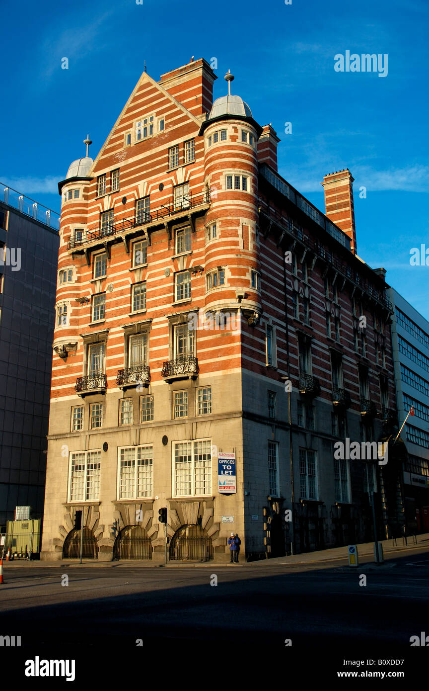 Albion House former White Star Line headquarters Liverpool England Stock Photo