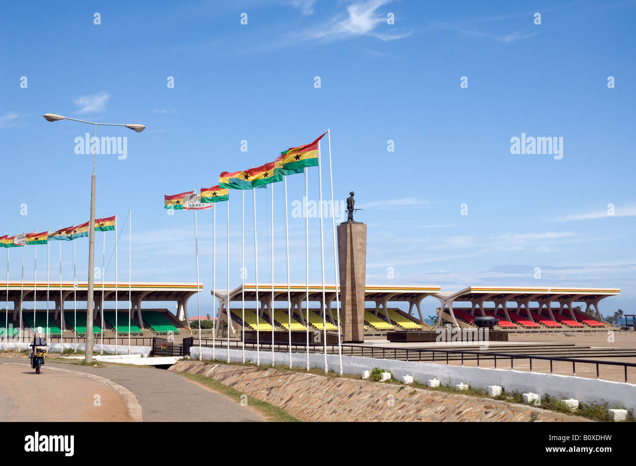 Statue of the unknown soldier Independence Square, Accra, Ghana Stock Photo